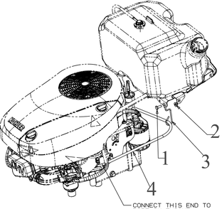 Fuel Accessories Diagram and Parts List for XT1-LT42KH (13AKA9TSB10)(2022) Cub Cadet Lawn Tractor